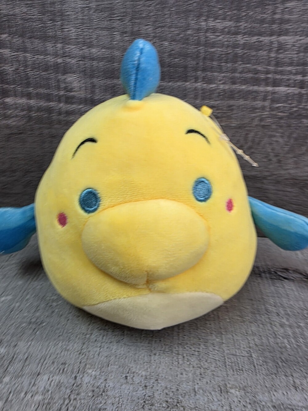 Squishmallow 5" Disney Ariel Little Mermaid FLOUNDER Fish Marine Plush b110